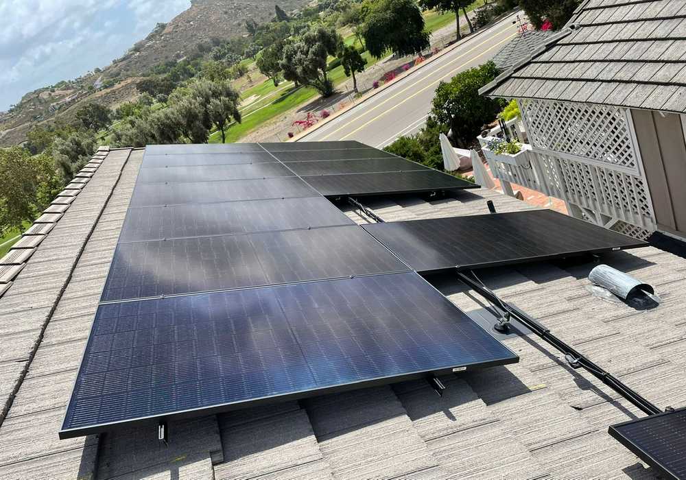 Solar Panel Installation in Newbury Park 1