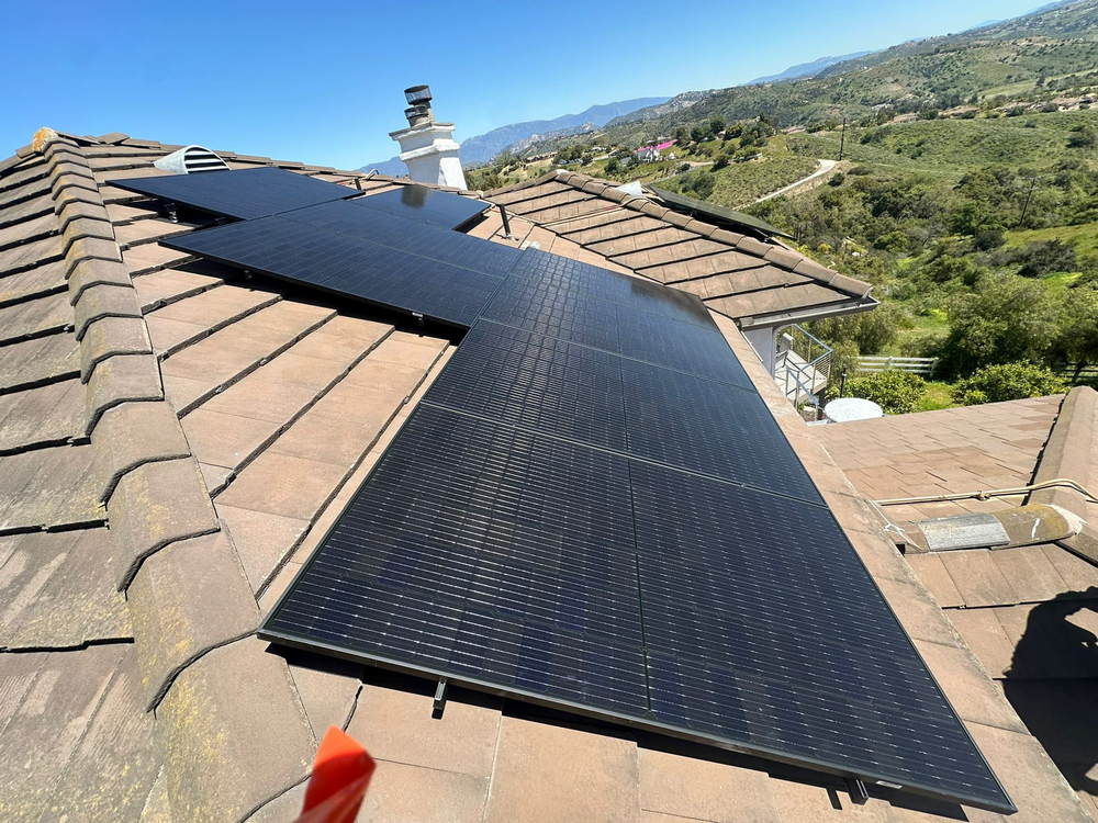 Solar Panels and Enphase Solar Battery Installation in Fallbrook, CA
